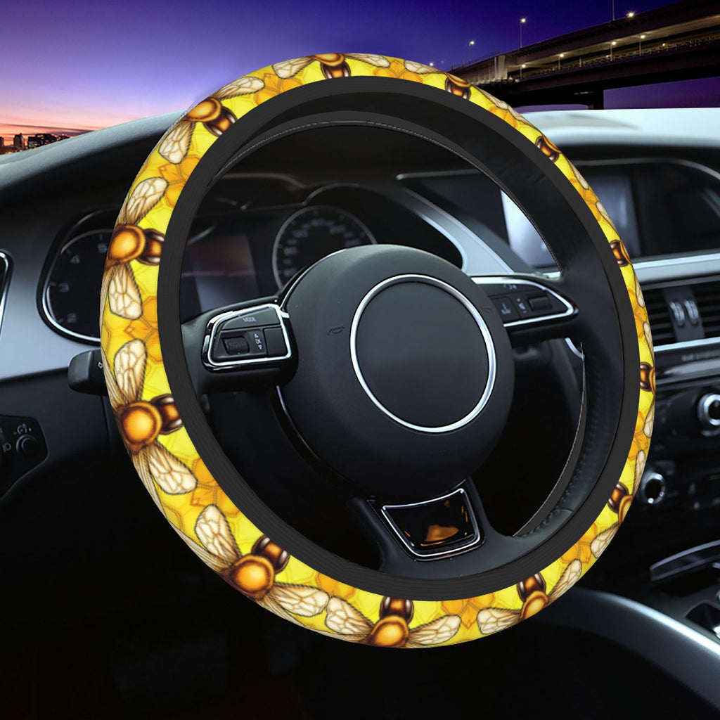 Couverture de volant de voiture imprimée