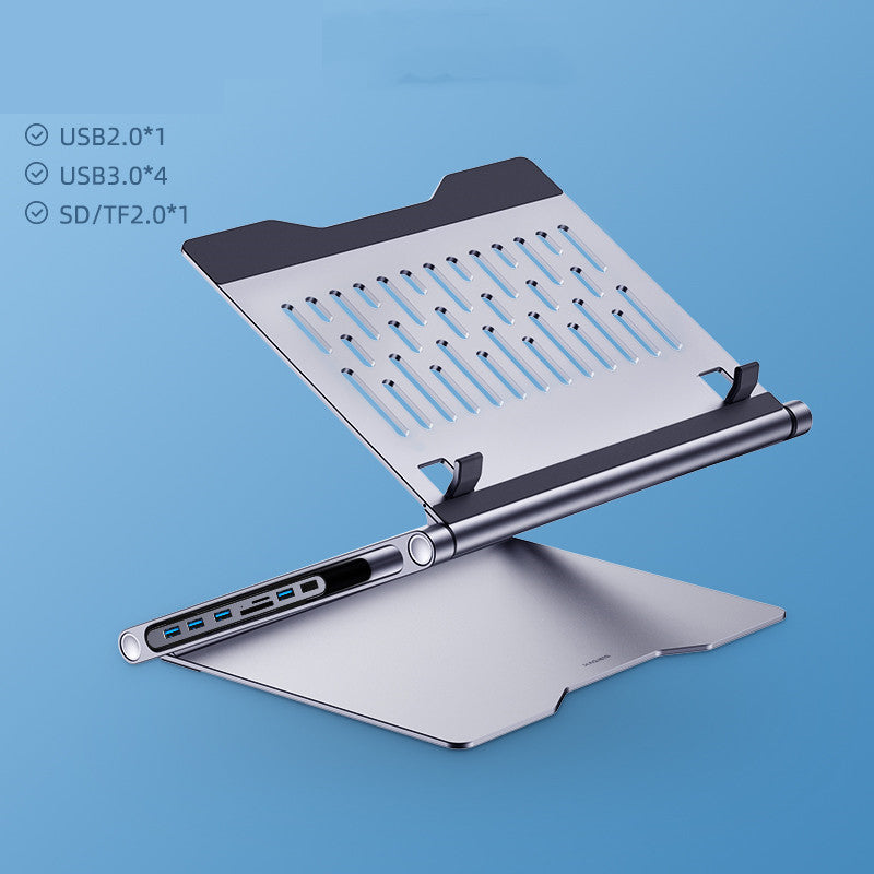 Lapstop Stand avec 8-en-1 station d'accueil