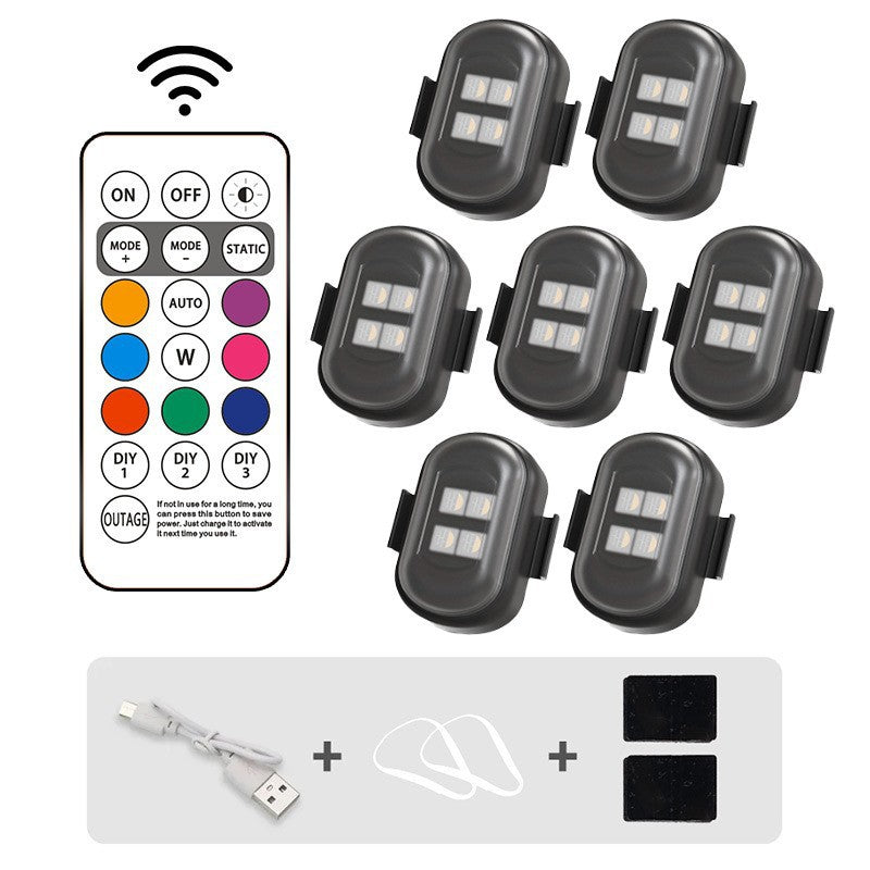 Avertissement de moto Light Cruise Light Led Wireless Remote Control Strobe Light