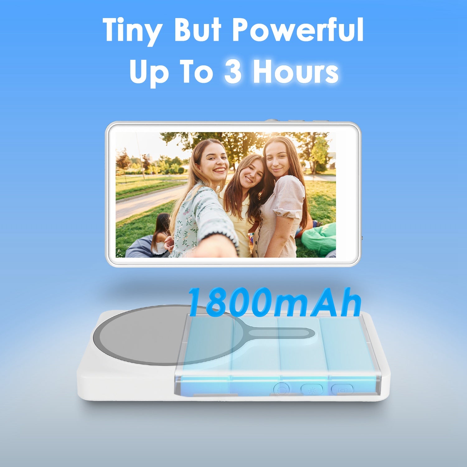Vlog Selfie moniteur écran magnétique caméra arrière moniteur de téléphone sans fil Selfie moniteur