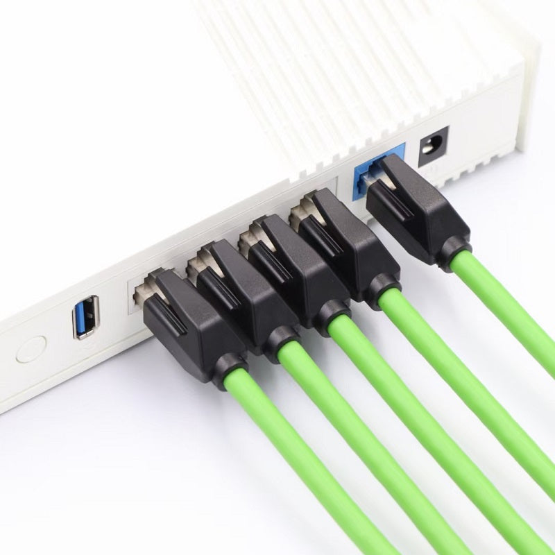Gaorou Super Catégorie 6 Gigabit Câble réseau à double blindage