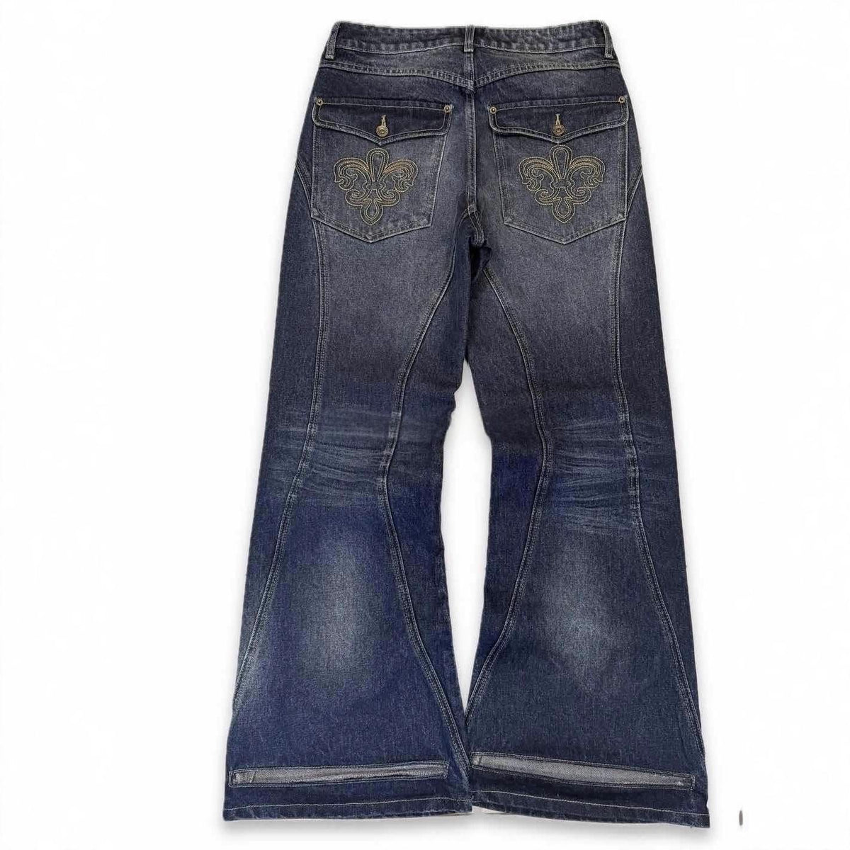 Hommes Vintage Lavé Jeans dérangés