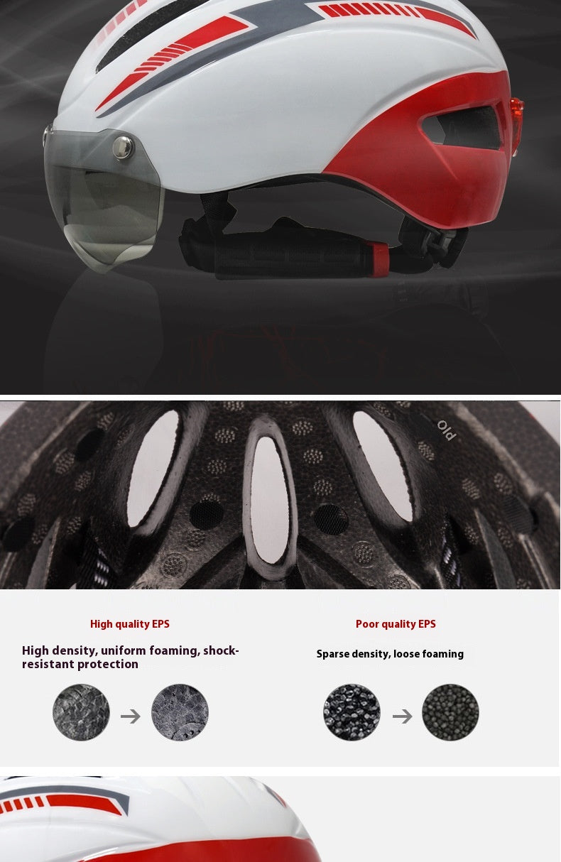 Casque de vélo Casque d'équitation Casque de sport Gants Casque d'équitation Restraction de casque