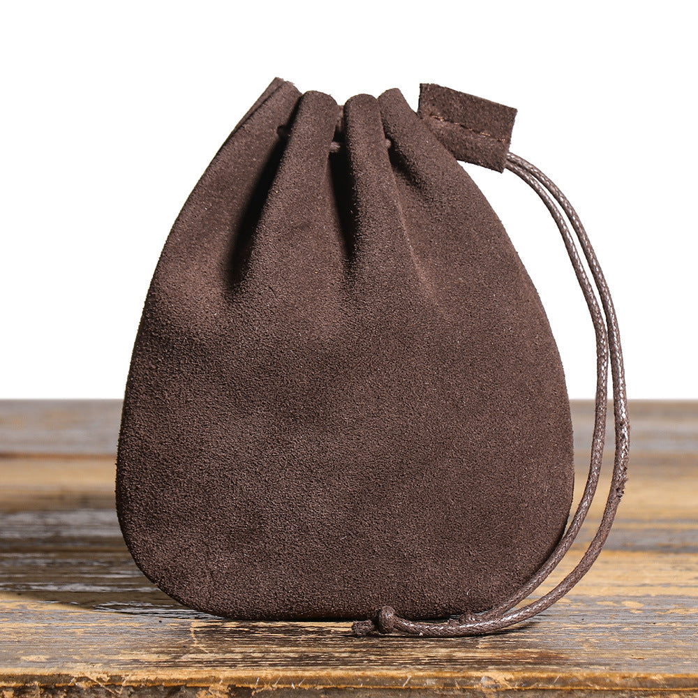 Pochette de rangement à cordons tressé en première couche