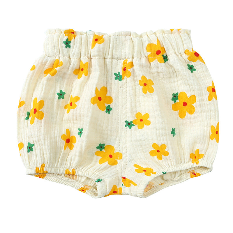 Short d'été imprimé pour enfants