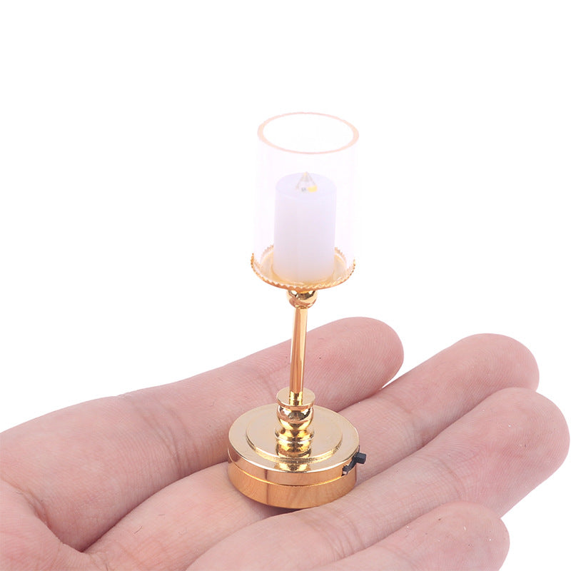 Mode Mini Meubles Jouet Chandelier brillant