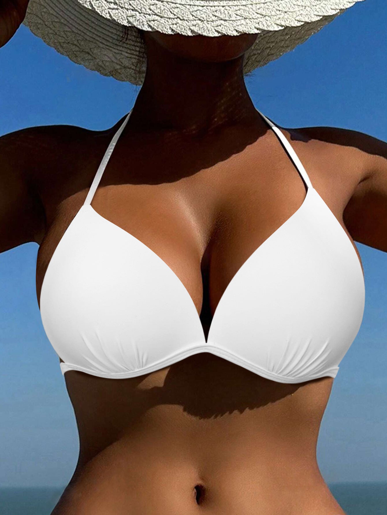 Les femmes de style européen et américain Sexy Push-up Bikini Top
