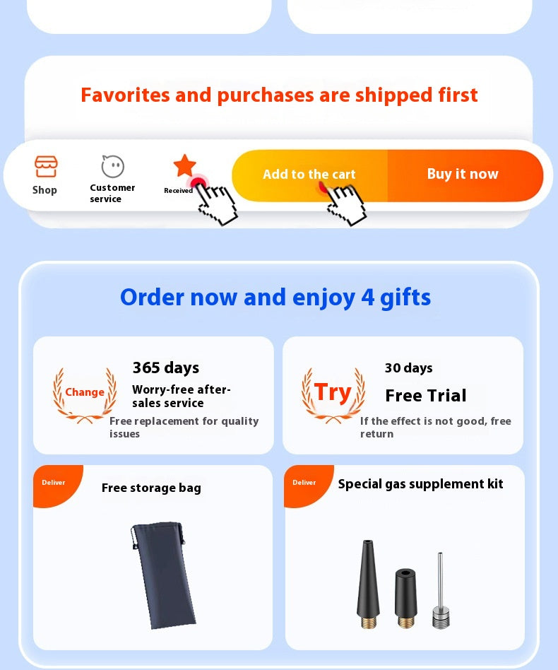 Véhicule Air Intelligent Digital Display Car Start Emergency Supply All-in-one Multi-functi