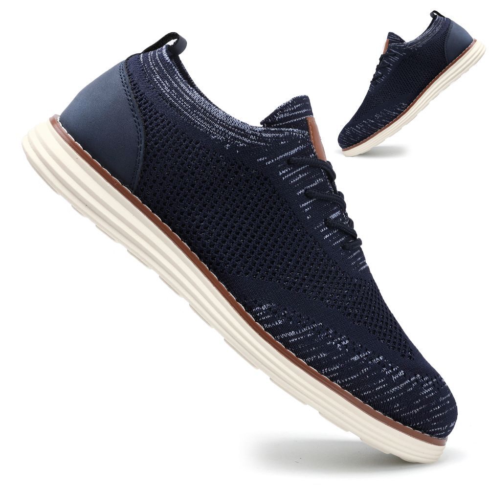 Chaussures casuales Flyknit hommes de taille plus