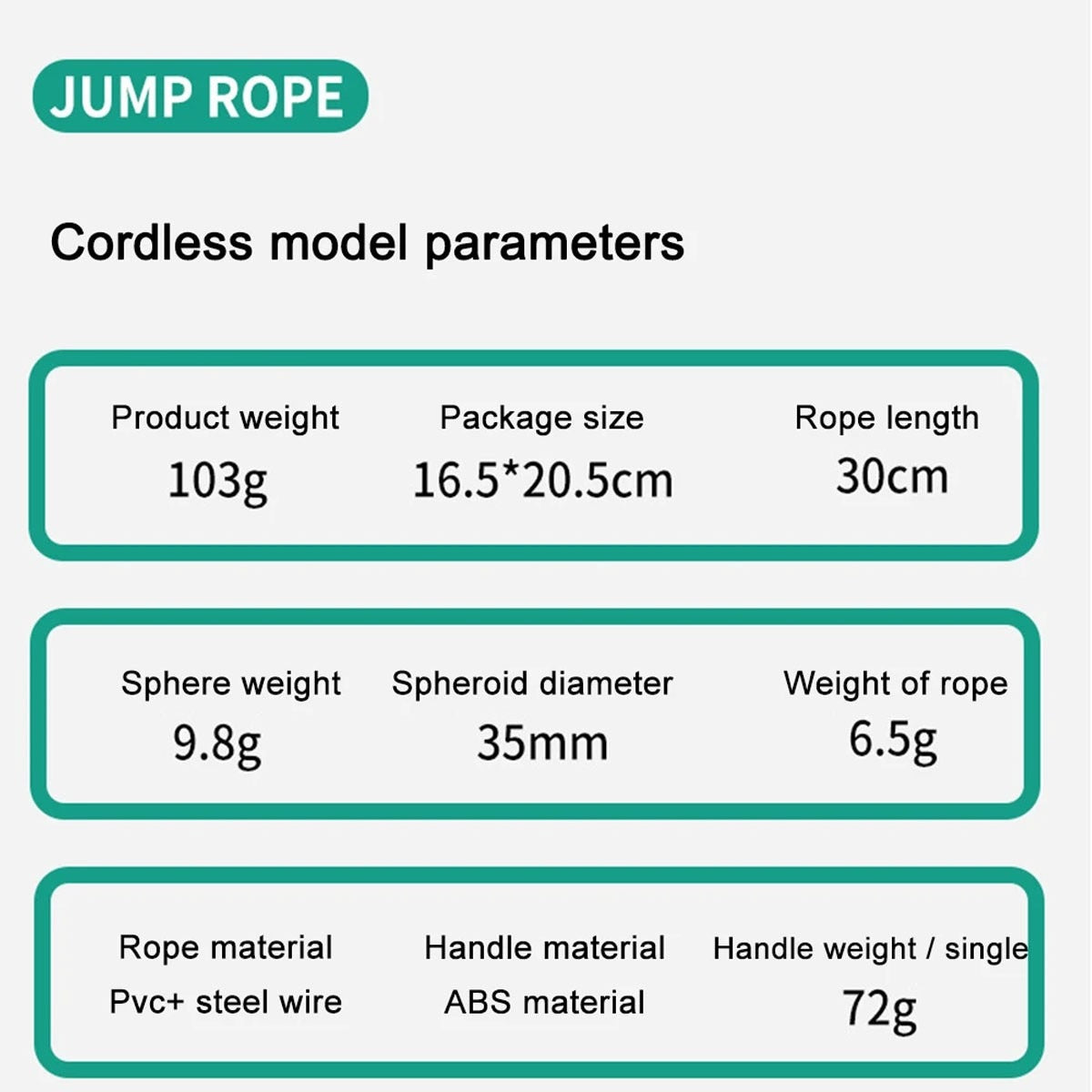 Cordles sans corde à sauter Ropes écran intelligent avec pondéré pour le sport de fitness
