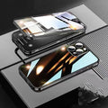Convient pour 14 boîtier de téléphone mobile verre magnétique double face