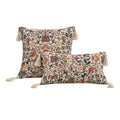 Revêtement d'oreiller retro Jacquard