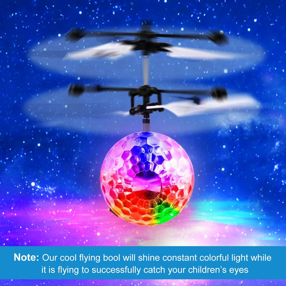RC Balles volantes Induction infrarouge électrique Drone Hélicoptère balle LED légers enfants volant vers