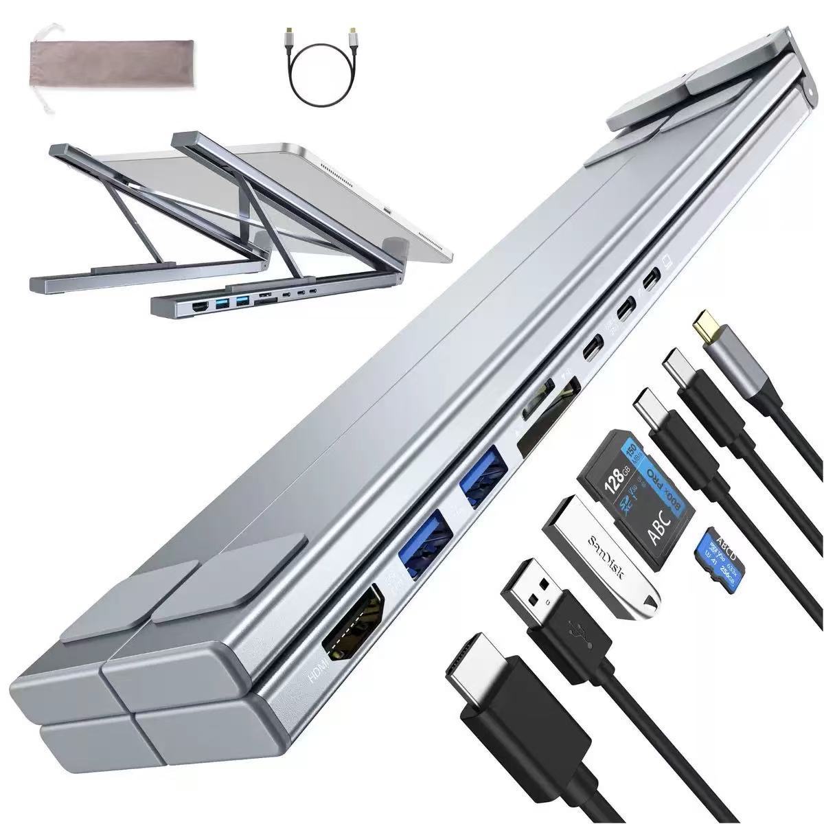 Ordinateur portable multifonction pliable portable HDMI 4K