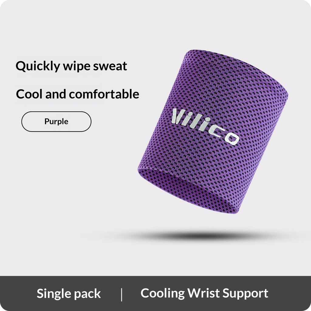 Sweat-absorbant Refroidissement Non-dérapant Breathable Sweat-wiping Wristband