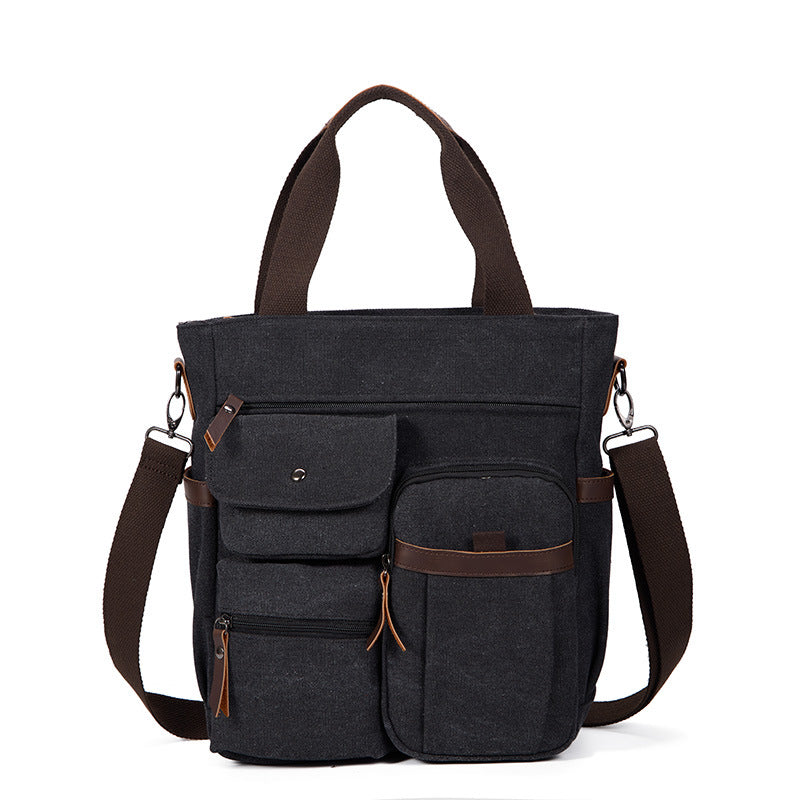 Sac transversal casual à épaule unique pour hommes