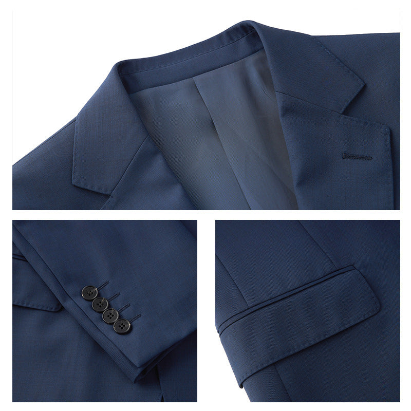 Ensemble de costumes d'affaires à deux boutons Slim-fit