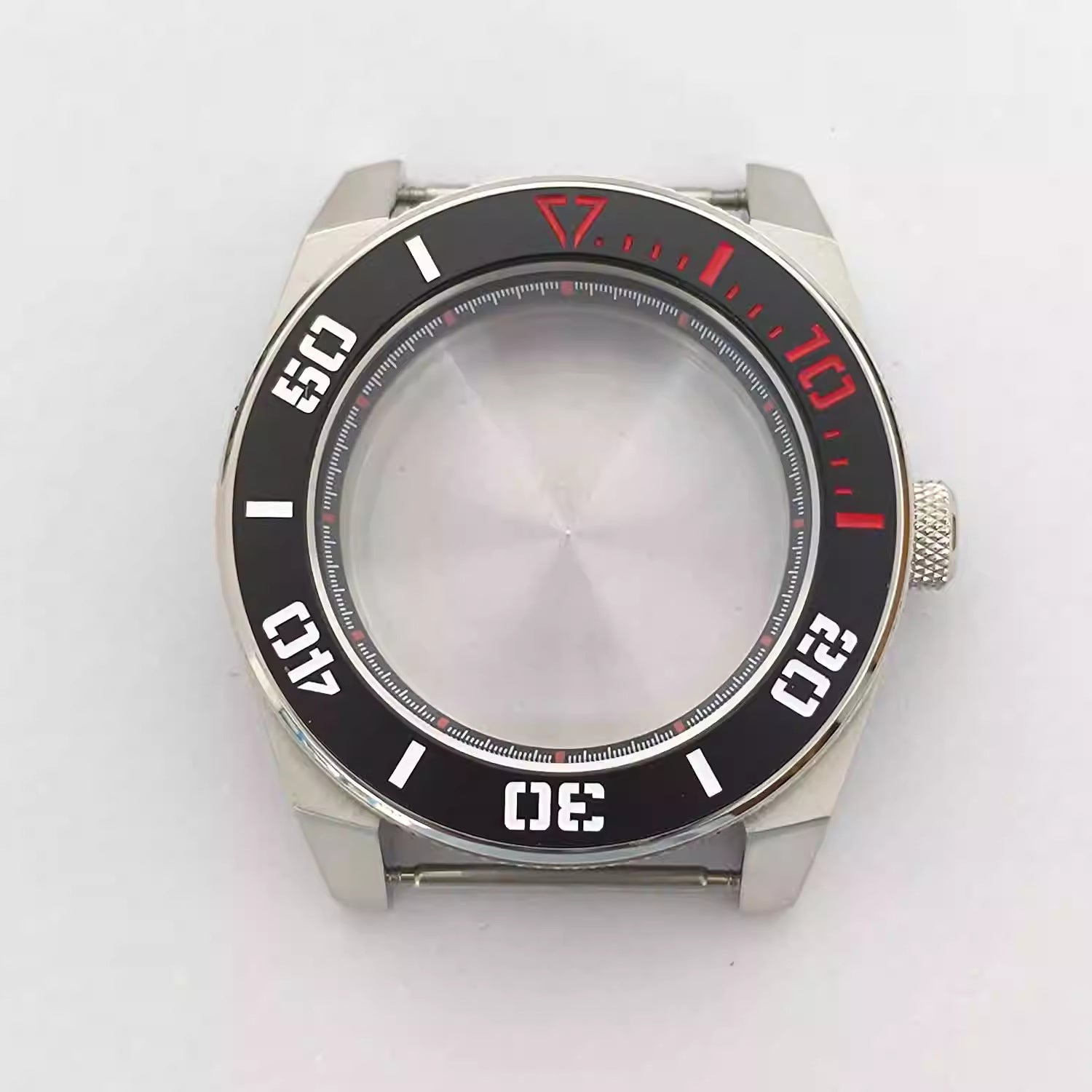 43mm 316 en acier inoxydable Lunette en aluminium