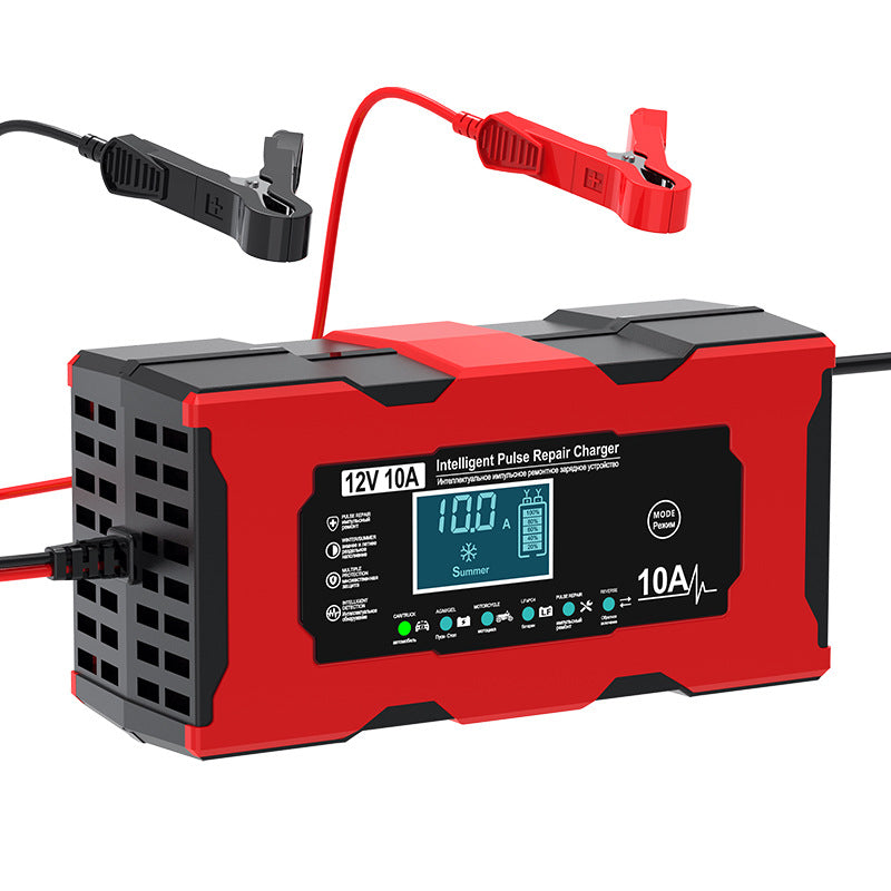 Chargeur de phosphate de fer au lithium pour batteries de moto