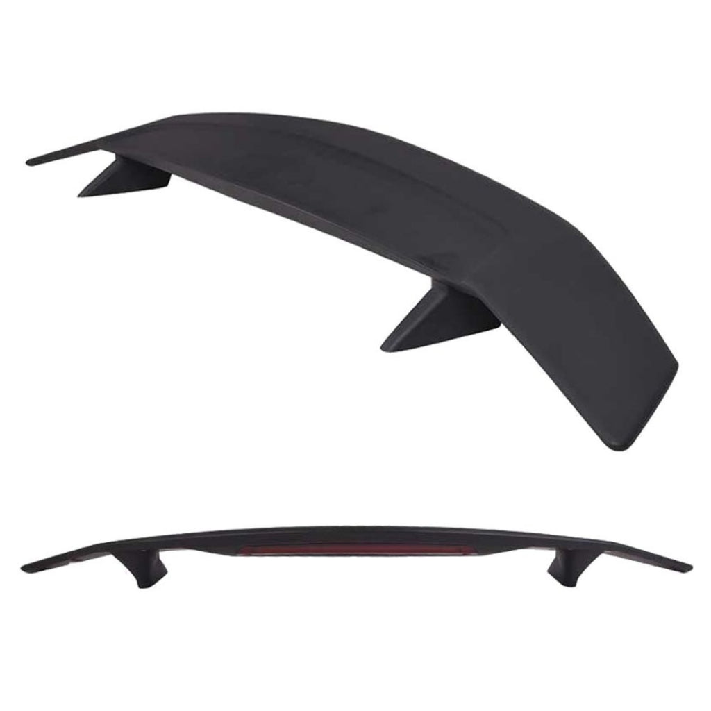 Convient 00-09 H Onda S2000 Convertible Trunk Spoiler W- LED-Matte Black ABS
