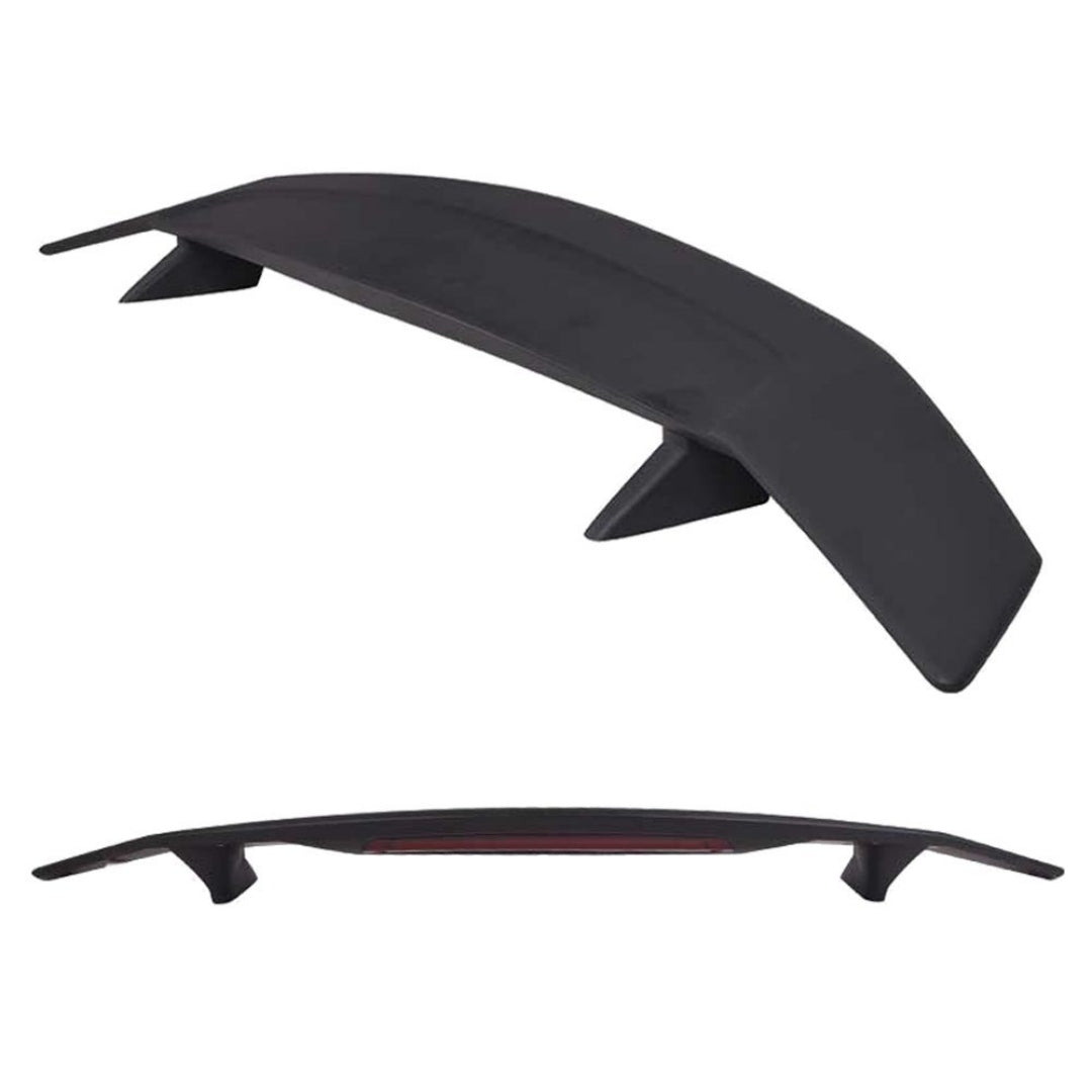 Convient 00-09 H Onda S2000 Convertible Trunk Spoiler W- LED-Matte Black ABS