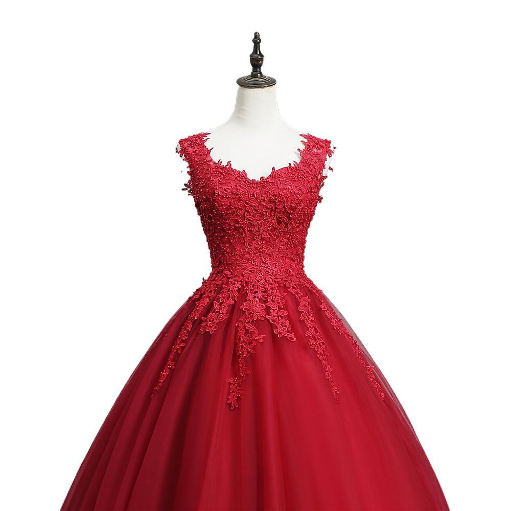 Mariée Princesse Dream Bud Col V Printemps Tutu Tutu Femmes