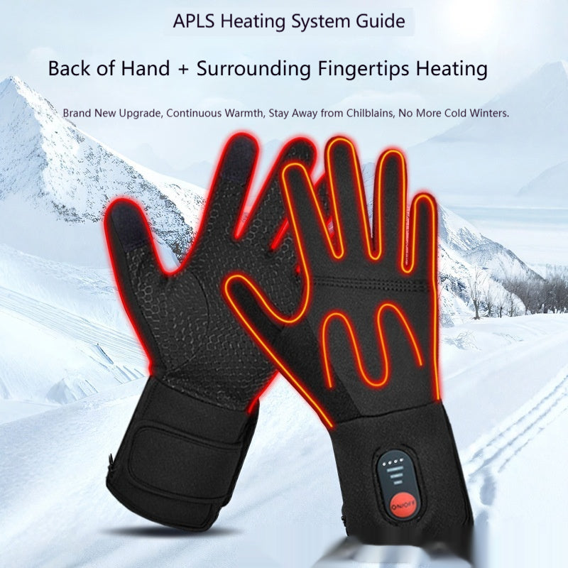 Gants chauffants rechargeables d'alpinisme extérieur