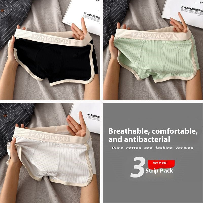 Sous-vêtements pour hommes de style rétro Boxers respirants confortables Short jeunesse