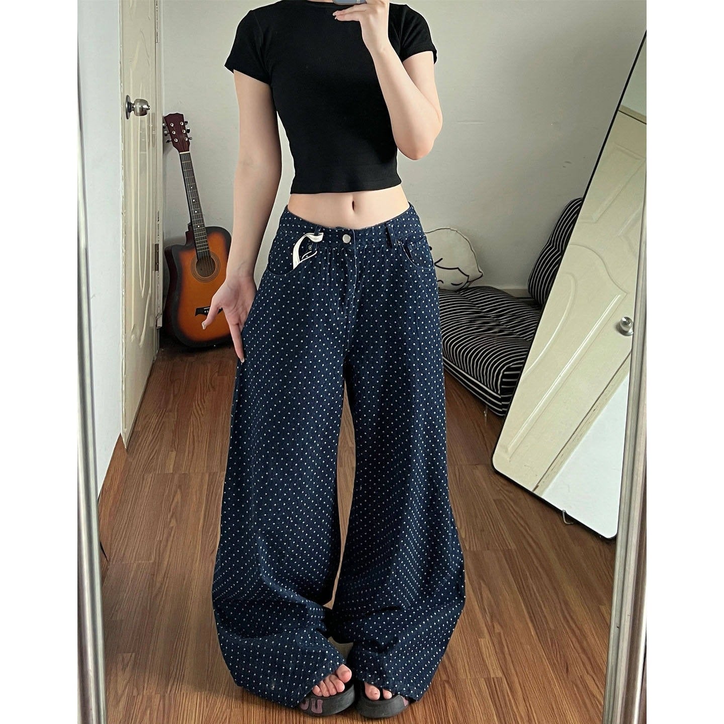 Jeans d'embouteillage pour femmes