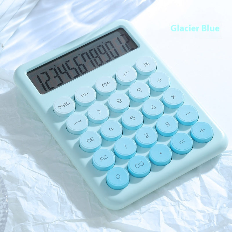 Belle Dopamine Gradient Color Desk Calculatrice