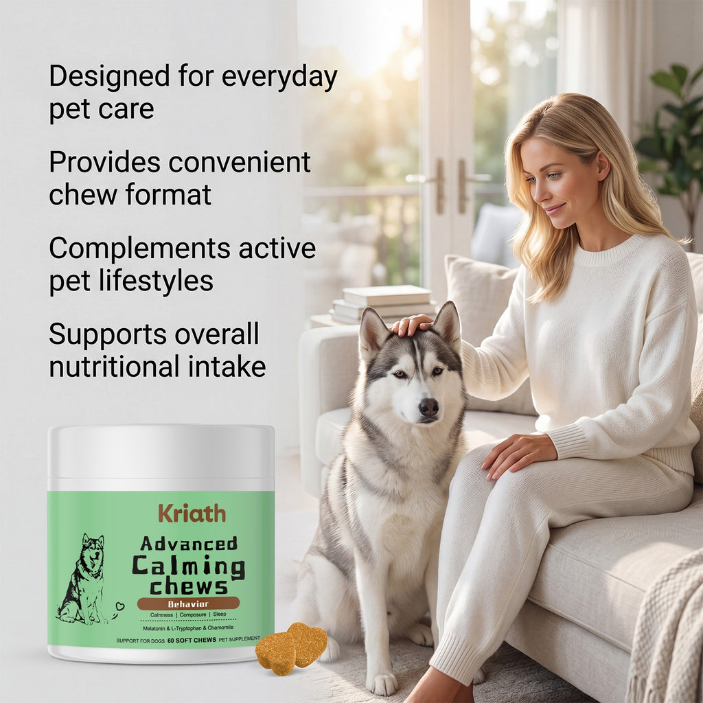 Comprimés à mâcher nutritionnels pour chiens