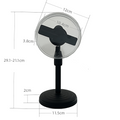 Eventail holographique 3D Wiilala