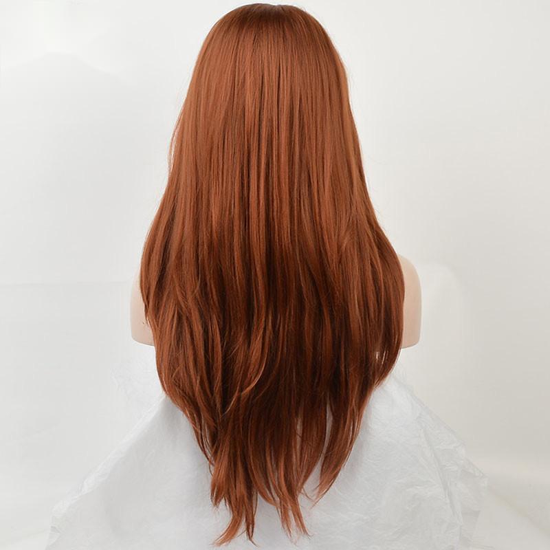 Synthétique Dentelle avant Long cheveux bouclés