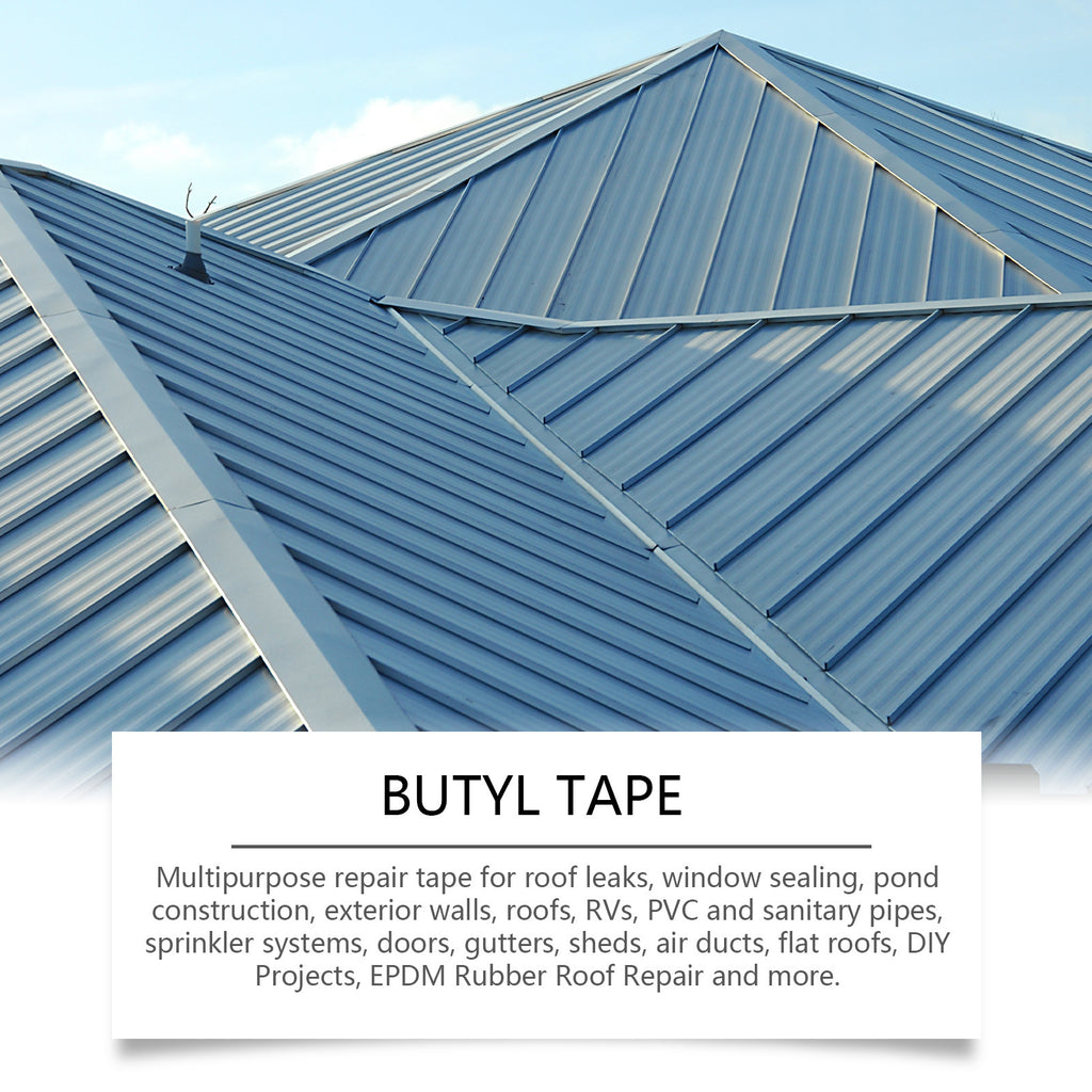 Juefish Imperméable Butyl Tape Réparez les fuites Hydratant-Proof Haute Adhésion Autocollant