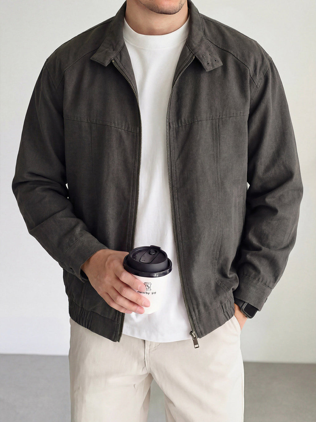 Veste de moto Harrington pour hommes