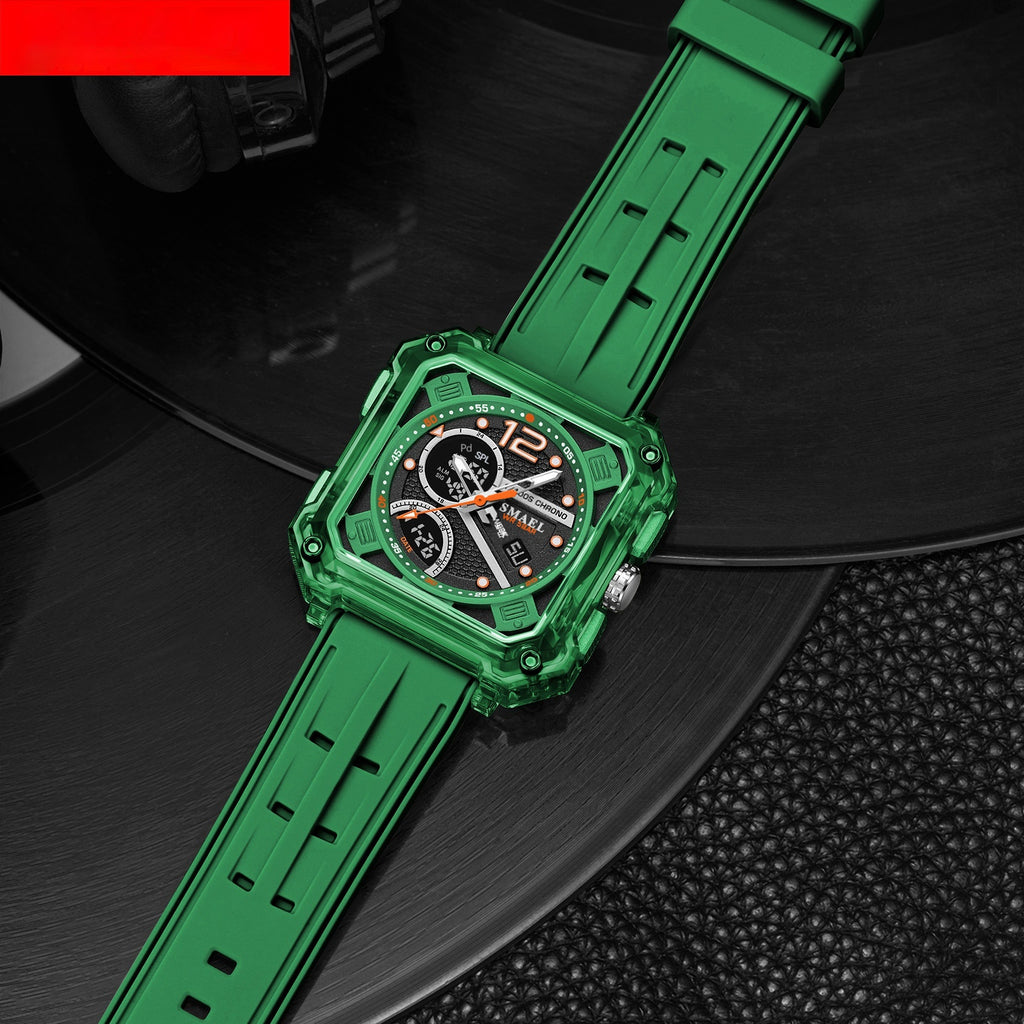 Montre électronique tendance homme mode avec chronométrage précis et conception fonctionnelle