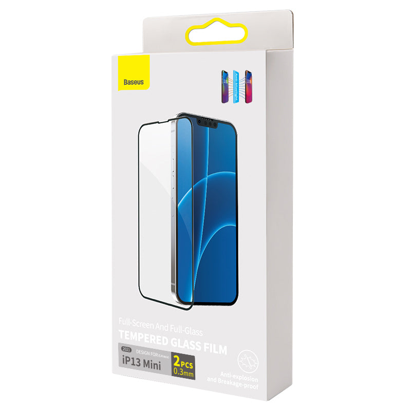 0.3mm Full Screen Full Glass Anti Blue Light Tempered Film pour IP 5.4 Inch Model