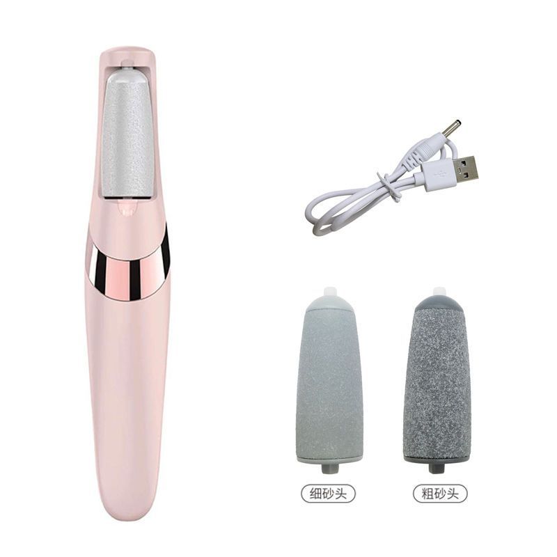 Callus et Dead Skin Remover Foot Scrubber Mini Fichier de pied électrique rechargeable
