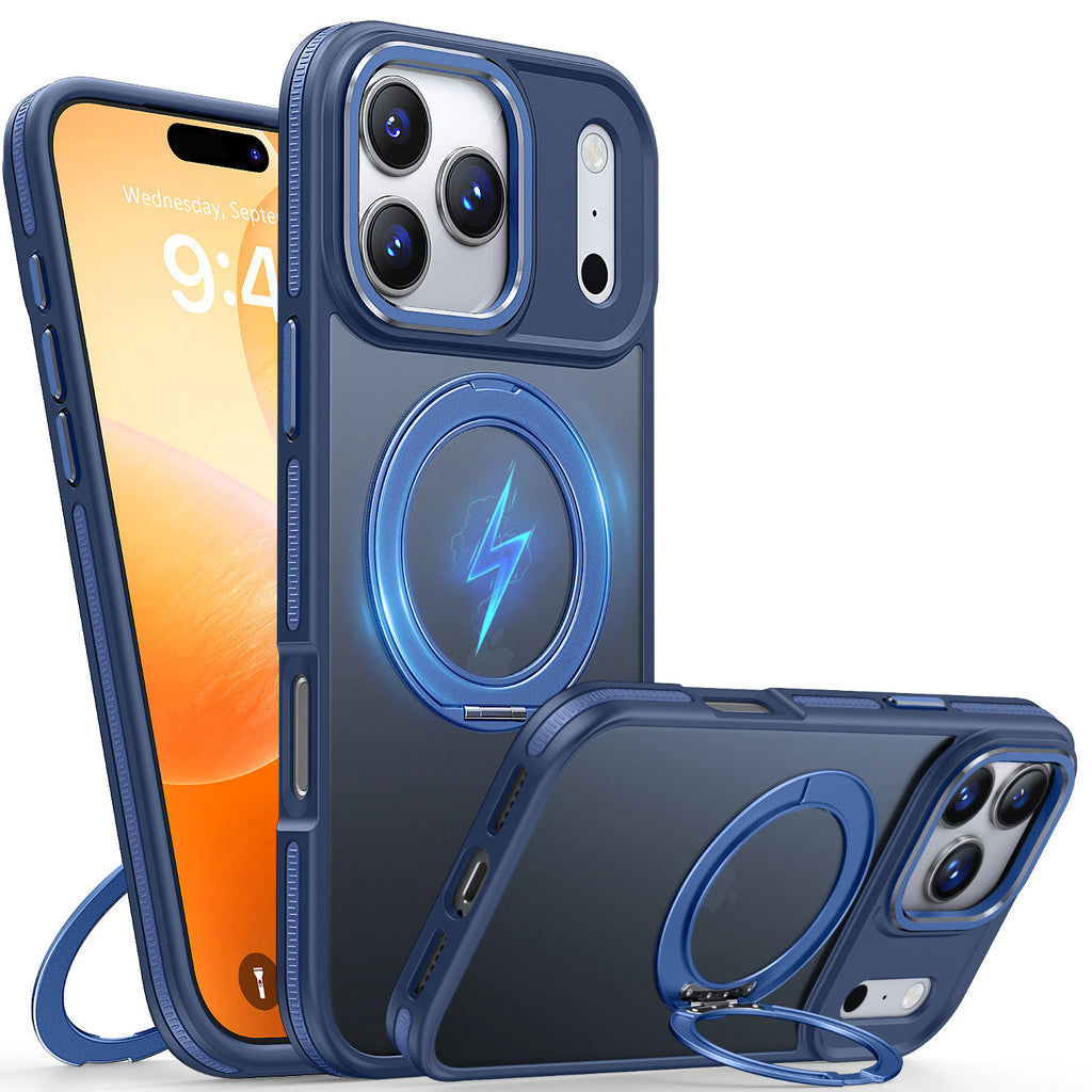 Boîtier de téléphone magnétique avec support