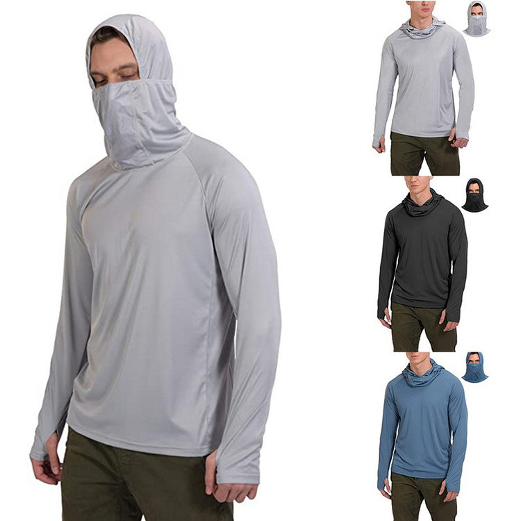 Vêtements de protection solaire respirants pour hommes européens et américains en été