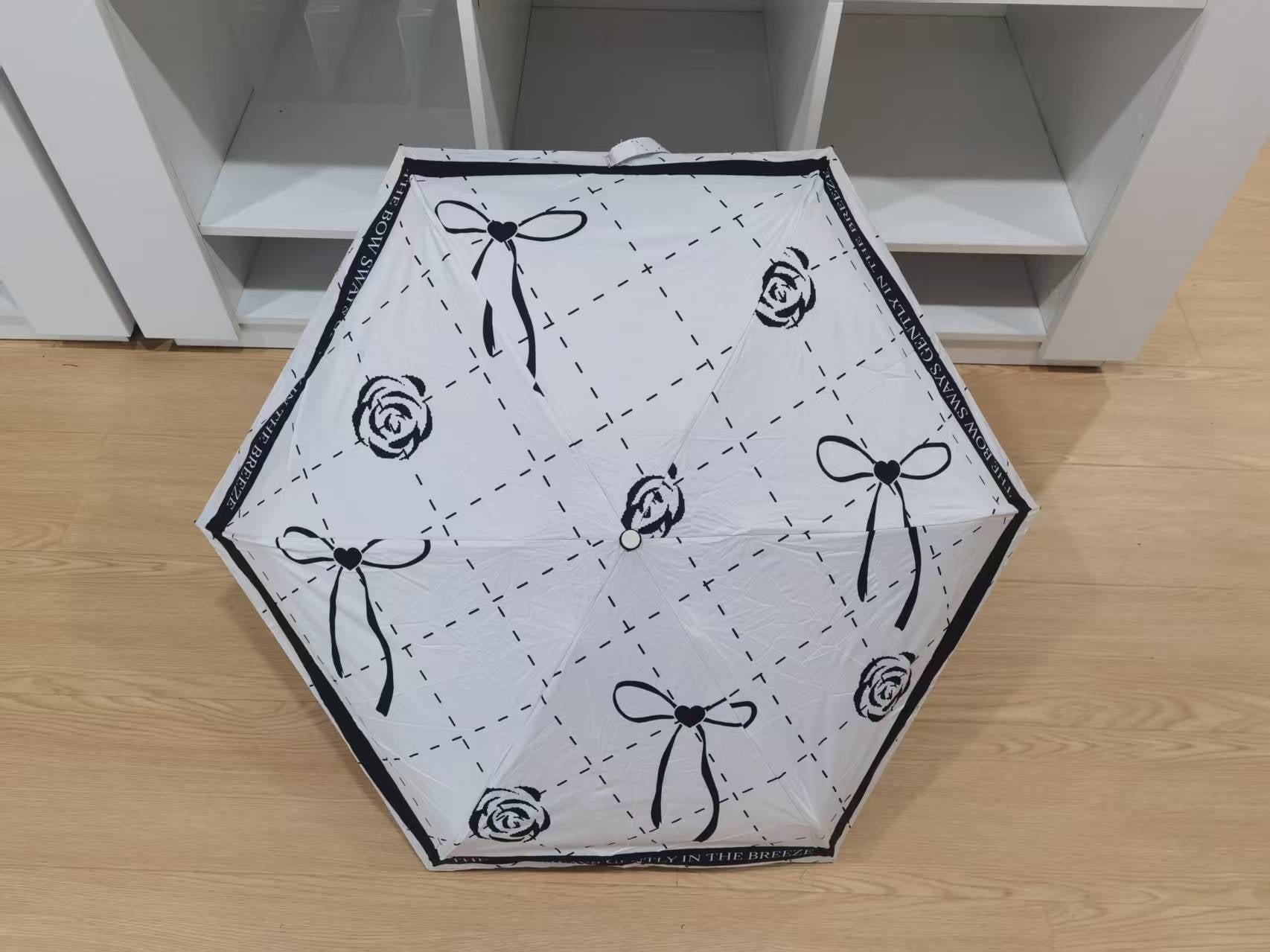 Petit parapluie frais ensoleillé-50% de réduction-rose arc- 1