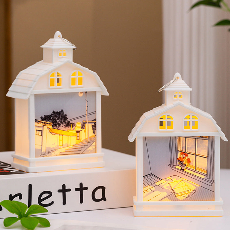 Creative Ins Net Dortoir Rouge Table Éclairage Peinture Anniversaire Cadeau Filles Envoyer Fille
