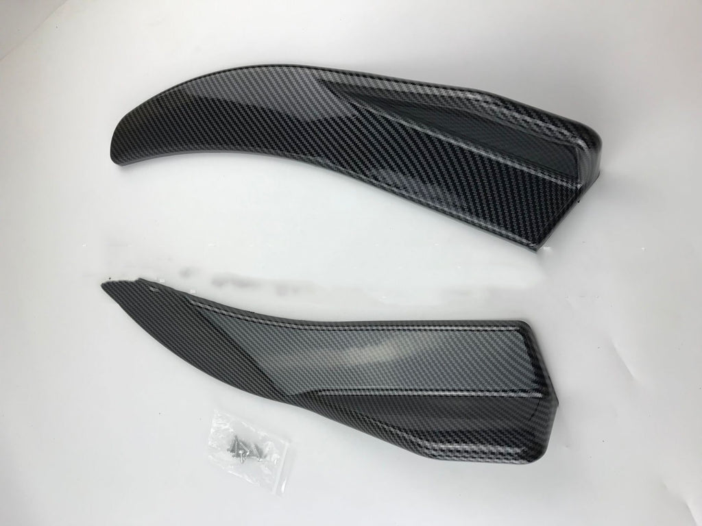 Voiture refaite avant et arrière déflecteur fibre de carbone légère