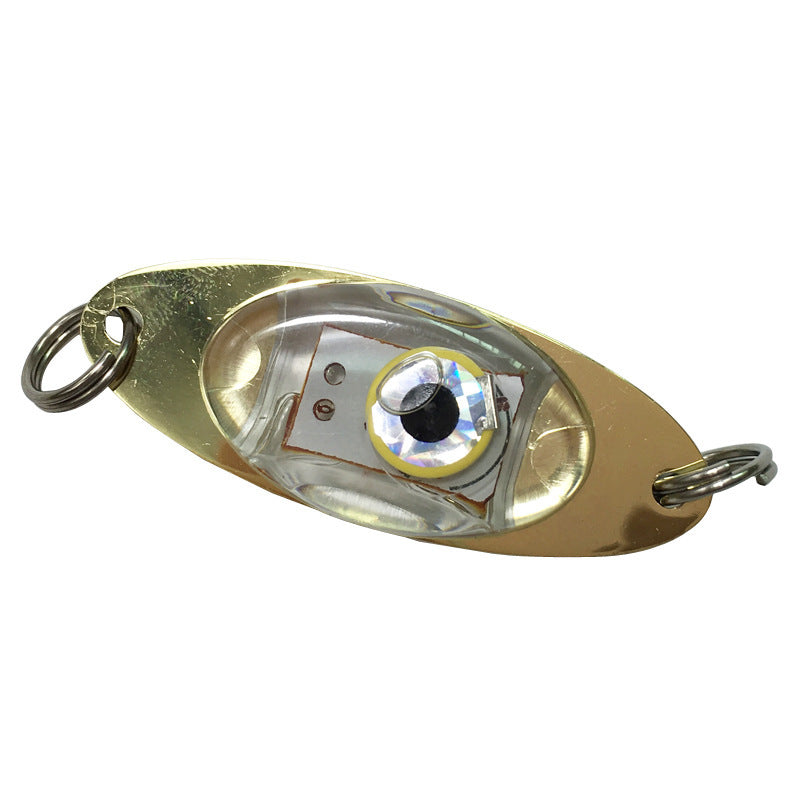 Bouton Batterie Fish Lure Lampe Électronique Lure Lurale Pêche Lure
