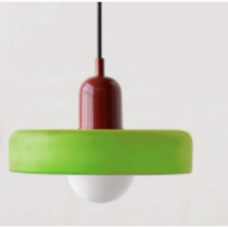 Simple Chandelier Creative Cream Style salon lampe en verre moderne