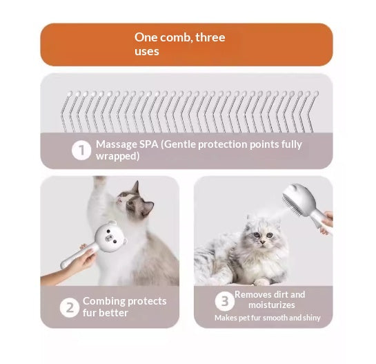 Brosse de nettoyage pour peigne à vapeur de massage