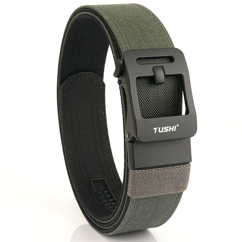 Ceinture à double couche automatique pour hommes