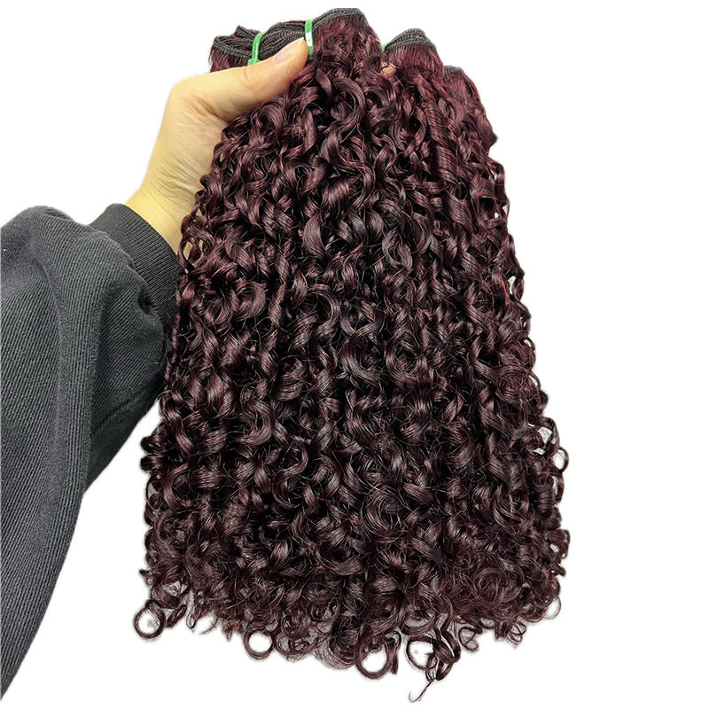 Perruque avant cheveux humains réels