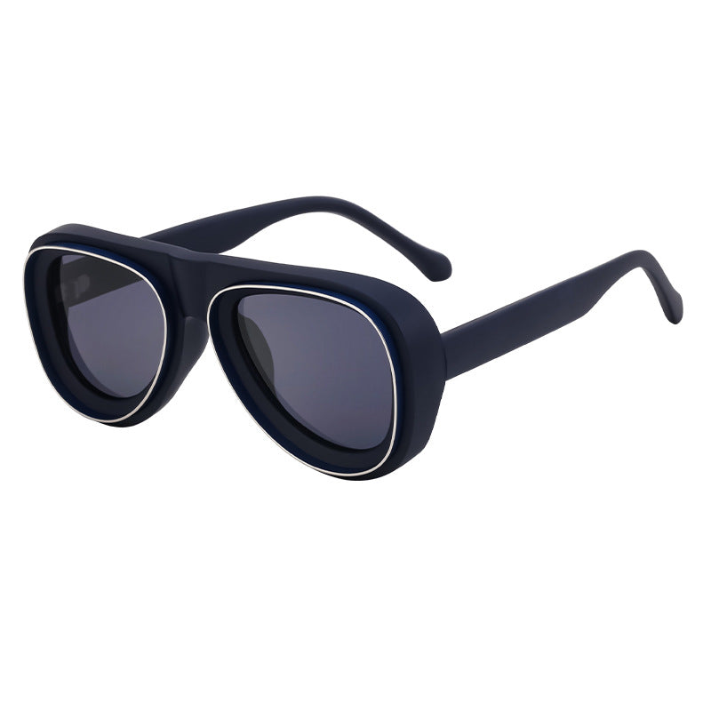 Lunettes de soleil Aviator de style européen et américain pour hommes