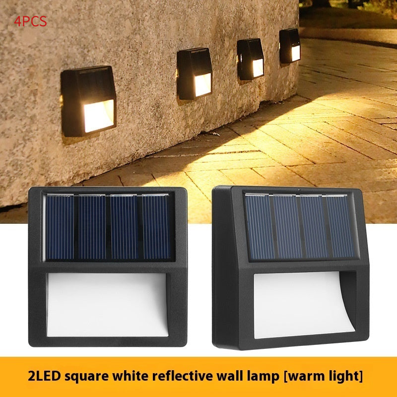 Lampe solaire extérieure maison